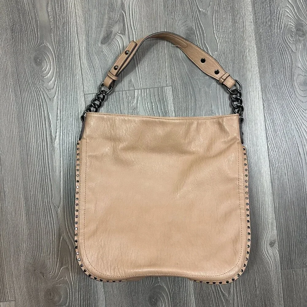 Jessica‎ Simpson Nude Chain Strap Shoulder Bag